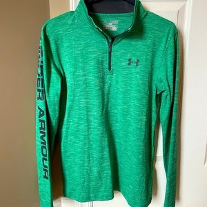 Boys Under Armour 1/4 zip shirt